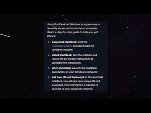 How To Use Rustdesk On Windows