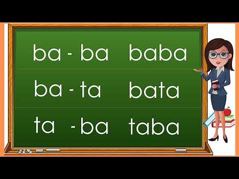 PAANO MATUTO MAGBASA NANG MABILIS ---Aralin 02--