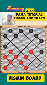 DAMA TUTORIAL 4-16 first move favor Tricks and traps (VISMIN BOARD POSITION) #damapuzzl #secretmovesadama #oldschool115vs214 #damatutorialpart1 #galingsalibrongdama #joanpalladelavega #anoangkahalagahanngsacrificemove #secondmovedeffense #followerseveryone2024 #joanpallandelavega | Joan Pallan Dela Vega
