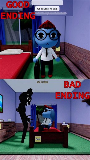 Good Ending VS Bad Ending #Animalhospital #Update #Roblox