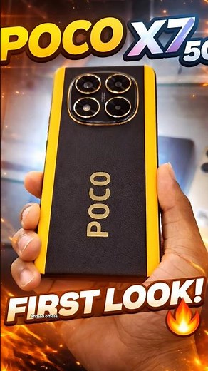Poco x7 5G Arrived 🔥 #poco #firstlook
