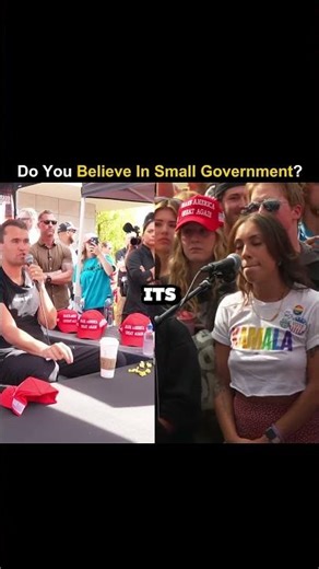 Do you believe in small government?