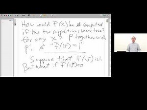 Second Lecture on Godel's Incompleteness Theorem