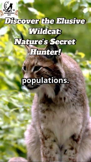 Discover the Elusive Wildcats: Nature's Secret Hunter! 🐆👀 #wildcats #wildlife #animalfacts