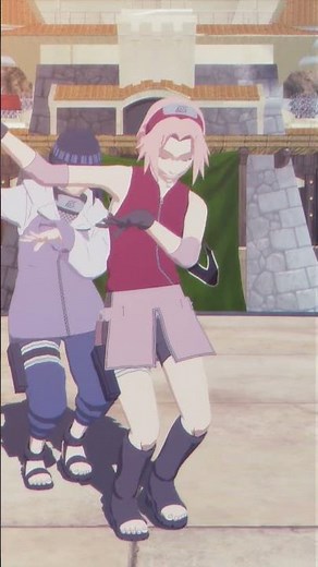 【 MMD ナルト!- NARUTO 】— Imase - Night Dancer . 【 Sakura & Hinata.「サクラヒナタ」】#mmd #naruto #shorts