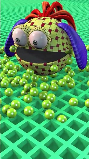 Pac-Man Colour Ball Rain 🟡 Satisfying Loop 4