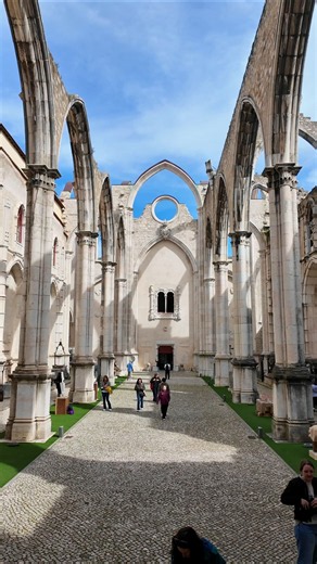 The Carmo Convent After the Earthquake