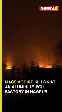Nagpur Blast: Massive Explosion Kills 5 in Nagpur's Aluminium Factory #youtubeshorts