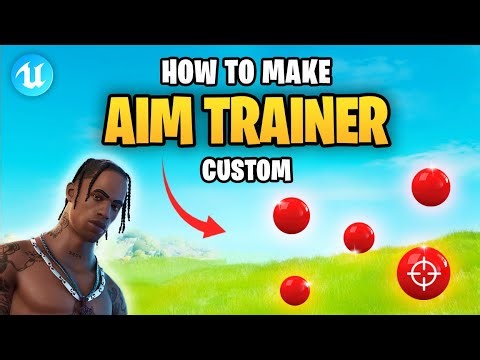 How To Make An AIM TRAINER in UEFN
