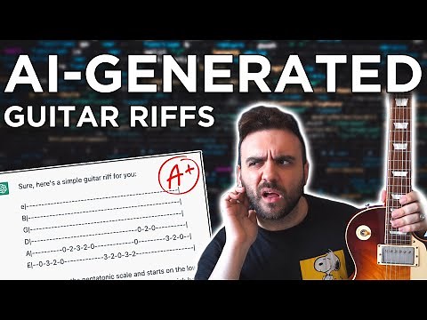 I PLAYED 10 Mind-Blowing AI GENERATED Guitar RIFFS