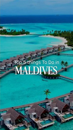 🇲🇻 Top 5 Things To Do In Maldives 🌴