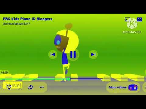 Pbs kids piano id logo effects on KineMaster to YouTube to music play it to the Nintendo player pbs!