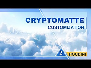 Houdini Tutorial | Realistic Dynamic Clouds | Cryptomatte Customization