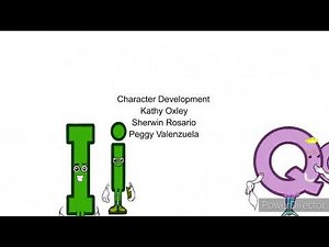 the meet the letters credits but it's not blurry anymore