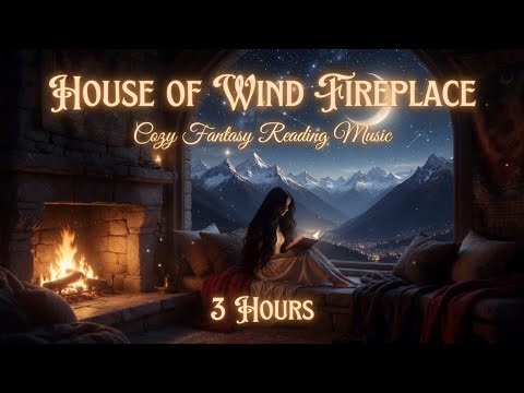 🔴 Reading at the House of wind LIVE | ACOTAR Cozy Fireplace Ambience | No Ads, No Lyrics