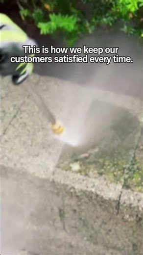 This is what doing exterior cleaning the right way looks like