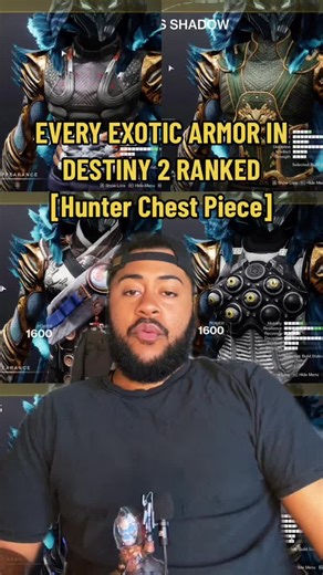 Ranking Every Exotic Hunter Chest Piece in Destiny 2