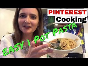 Cooking from PINTEREST | Lemon Spaghetti with Spinach