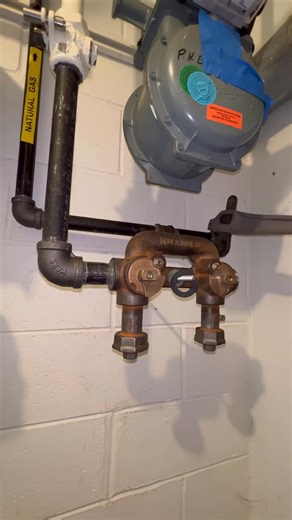 4.4K views · 61 reactions | Gas meter repair complete, safety approved  #gas #gasmeter #plumbing | Hydro NYC | Facebook