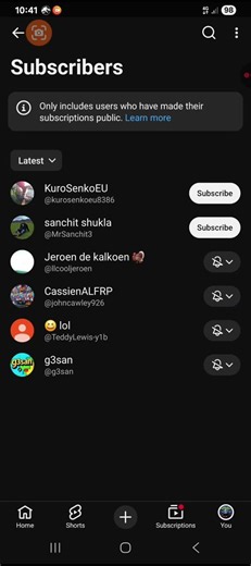 you subscribe to me i subscribe to you part 2