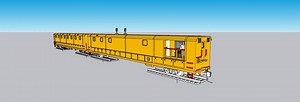 N Scale UP Vegetation Crew Cars - ADDON - 3D Resin Kit - Etsy Canada