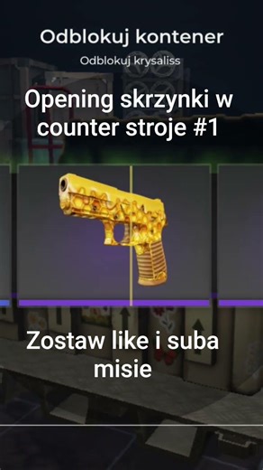 Opening skrzynki w counter strike roblox #roblox