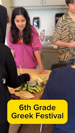 Revan’s 6th grade Ancient Civilizations class has been studying Ancient Greece. Today they hosted the Greek Festival for parents and staff, celebrating food, art, culture and more from Ancient Greek civilization, and talking with the visitors about their projects and what they’ve learned. . . #nwacademypdx #middleschool #ancientgreece #ancientgreece🏛 #ancientcivilizations #history | Northwest Academy