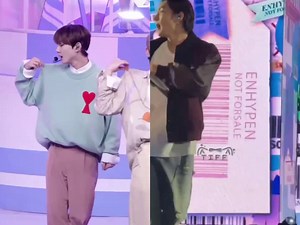 not for sale 2024 version 🥹 jungwon, you are all grown up now 💙 #enhypen #jungwon #walkthelinetour