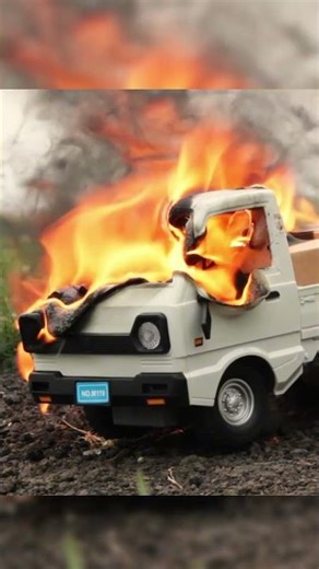 Set a Toy Truck on Fire… Here’s What Happened