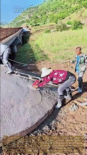 The Secret to Perfect Slope Protection Manual Concrete Floating & Screeding