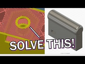 Avoid Supports, Sacrificial Layers and Bridging with this clever design technique