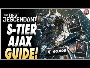 NEW S-Tier Ajax Build! | The First Descendant Ajax Build Guide