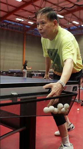 Des balles à portée de main : plus de rythme au ping