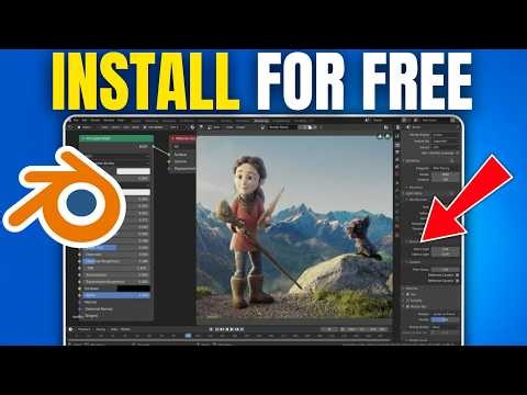 How to Download Blender on PC/Laptop for FREE (2026 Easy Method)