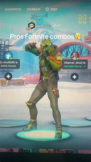 Pros Locker Combos #fortnite #comboskin #smooth #peterbot #asianjeff | peter bot
