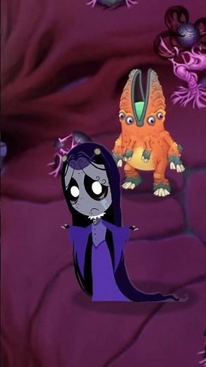 Misery from Ruby Gloom on shadow islet!! #mysingingmonsters #rubygloom #msm #shadowislet #fyp #fypシ