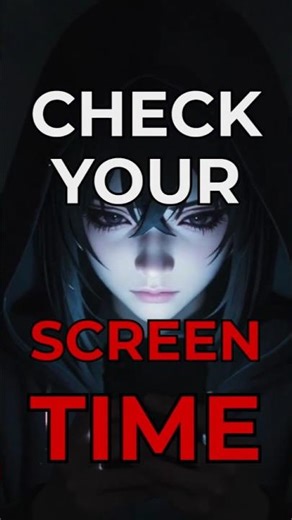Check Your Screen Time.