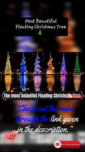 World’s Most Beautiful Floating Christmas Tree | Rio, Brazil