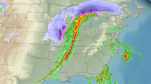 Sprawling storm sparks severe thunderstorms, tornado warnings, blizzards and feet of snow - Local News 8