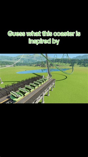 Inspired Roller Coaster from a Video Game