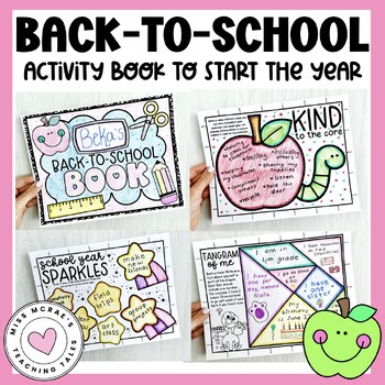 Back To School Printable Activities | First Week Of School Worksheets
