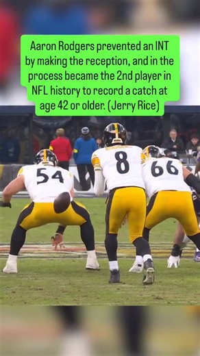 Aaron Rodgers made history with this smart play 🧠 (via @nfl) | ESPN