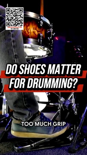 Do Shoes Matter for Drumming?