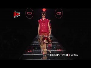 CHRISTIAN DIOR Fall Winter 2002 Paris 4K - Canale Moda