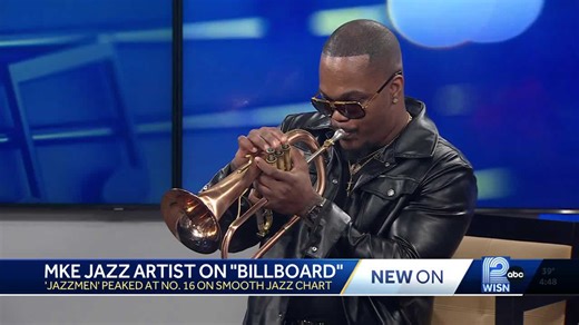 Milwaukee jazz artist makes Billboard's smooth jazz charts