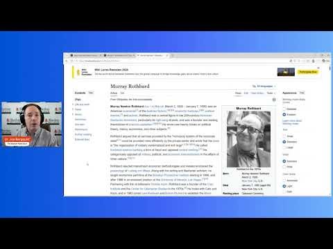 Remembering American Economist Dr. Murray Rothbard