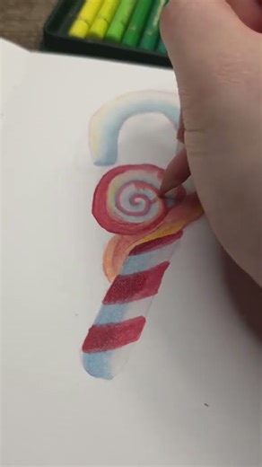 Draw a little candy painting guy with me! #art #snail #candy