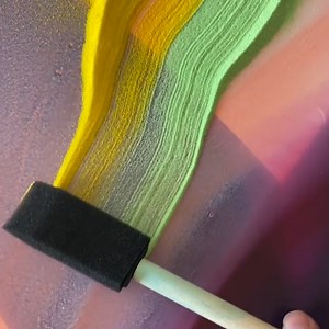 42K views · 118 reactions | Marina Dunbar is an artist in Charleston, South Carolina. She utilizes sand, tape, and erasers to create abstract paintings inspired by colors and movements found in nature. Marina describes her work as ever-evolving, constantly shifting as she experiments with translucent colors and materials. | Culture Insider | Facebook