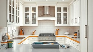 how to paint and glaze kitchen cabinets? - Test Food Kitchen