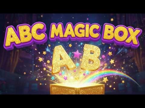 ABC Magic Box | Learn A to Z Alphabet Surprises | Elephant ELI & Unicorn | ABC Spotlight